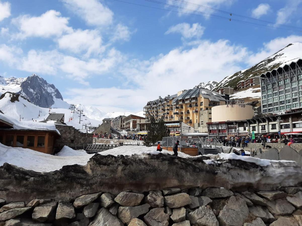 Studio La Mongie Au Pied Des Pistes Parking Couvert Eksteriør bilde